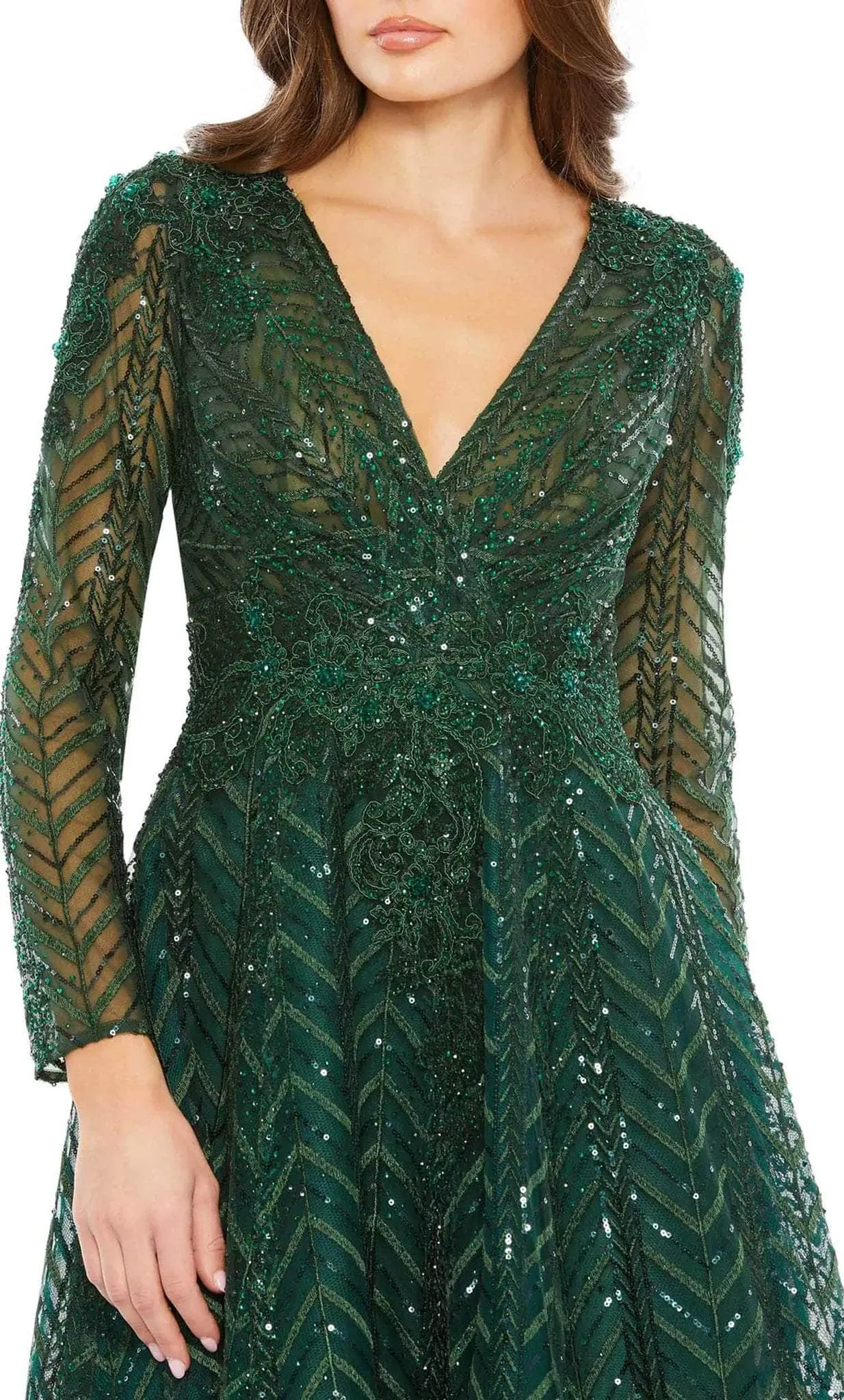 Mac Duggal 20399 - Beaded Cocktail Dress
