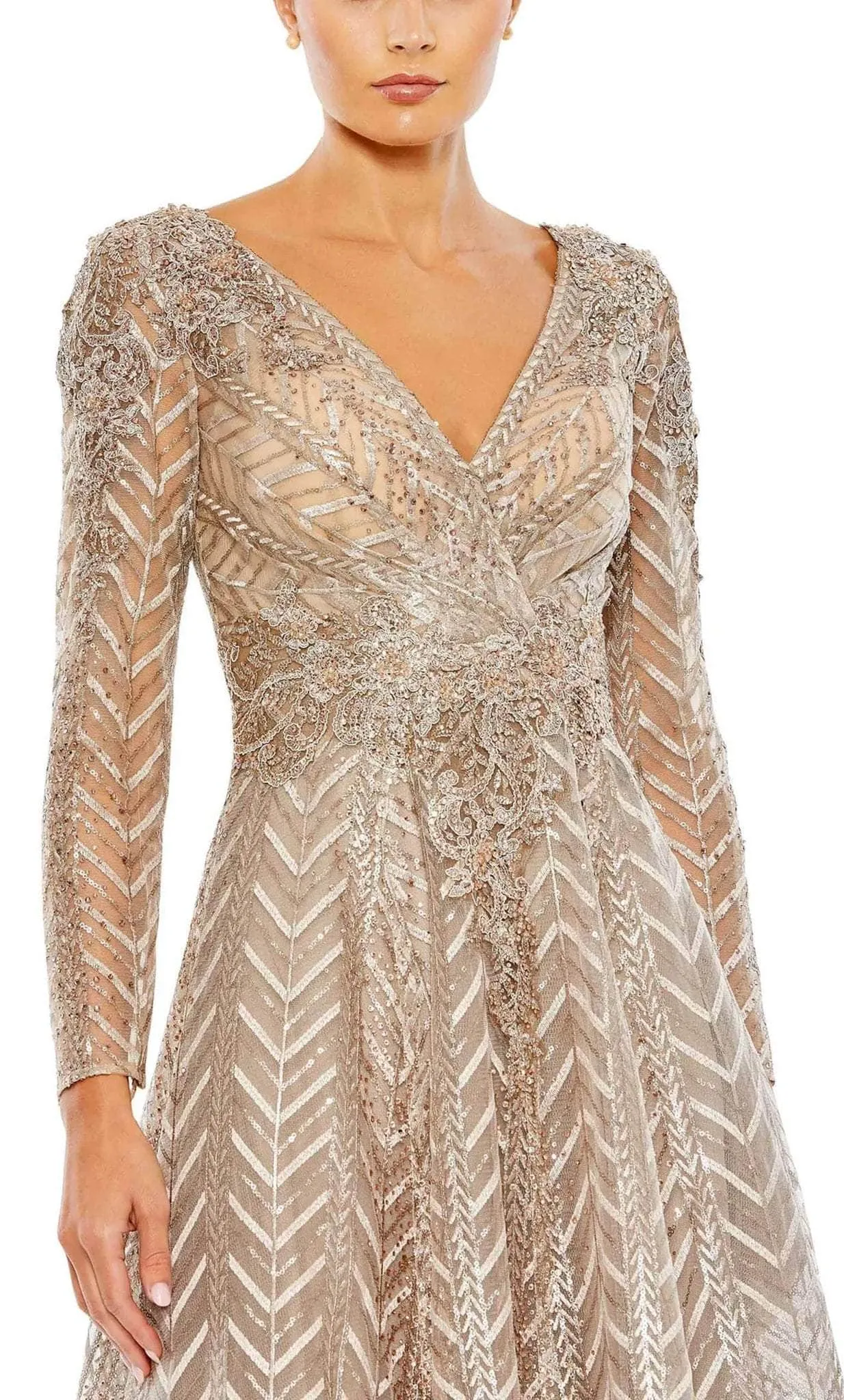 Mac Duggal 20399 - Beaded Cocktail Dress