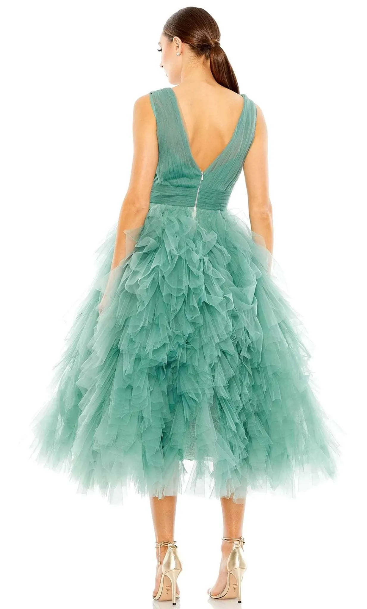 Mac Duggal 20411 - Ruffled Prom Dress