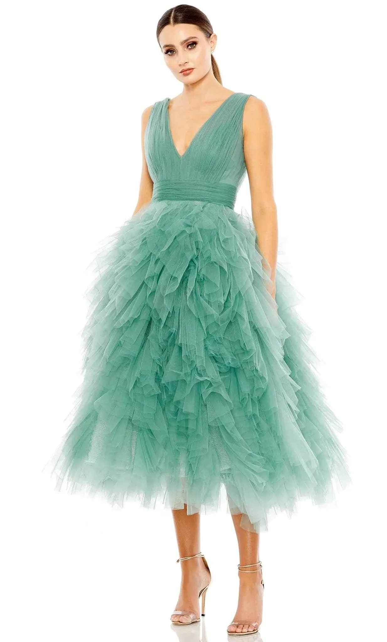 Mac Duggal 20411 - Ruffled Prom Dress