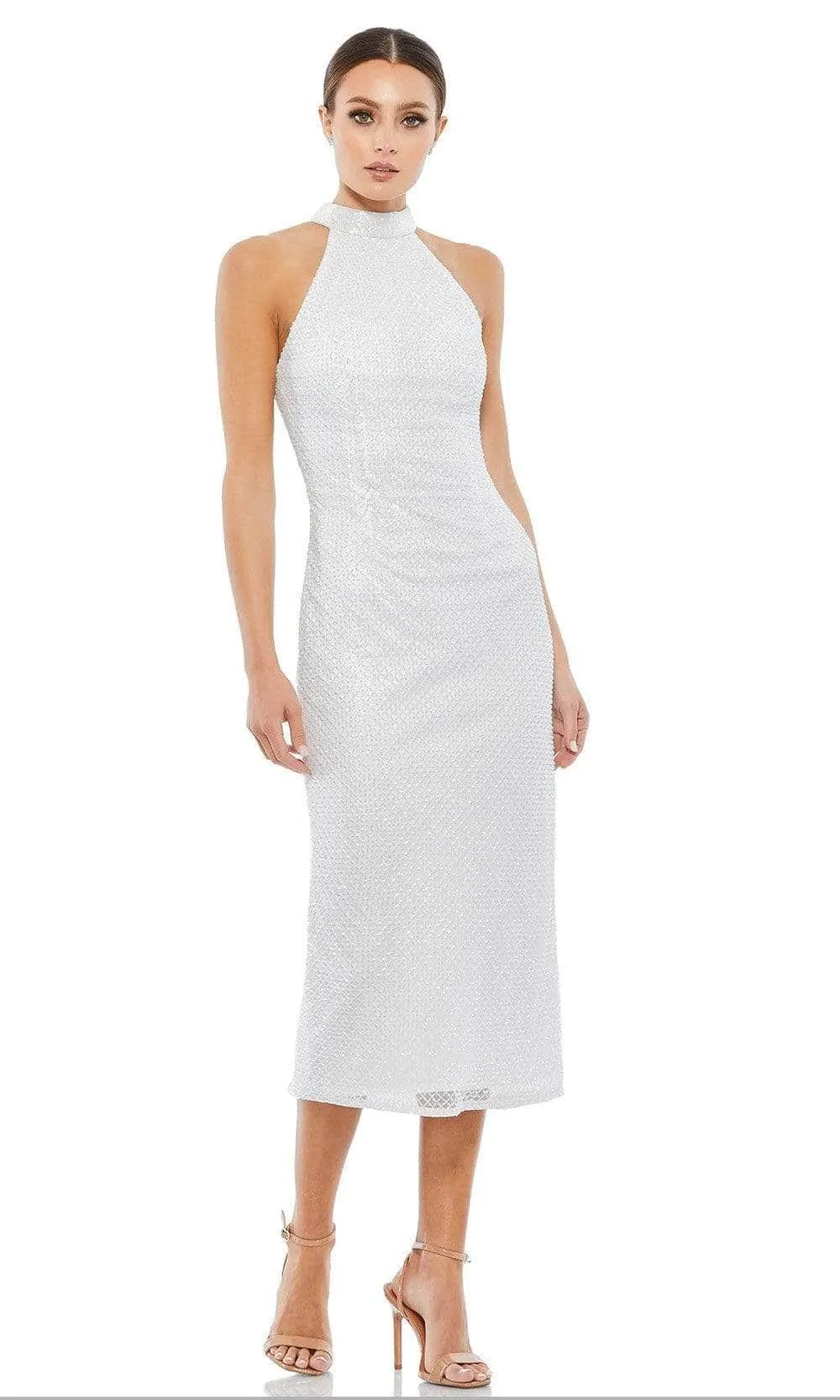 Mac Duggal Cocktail 70110D - Beaded Dress