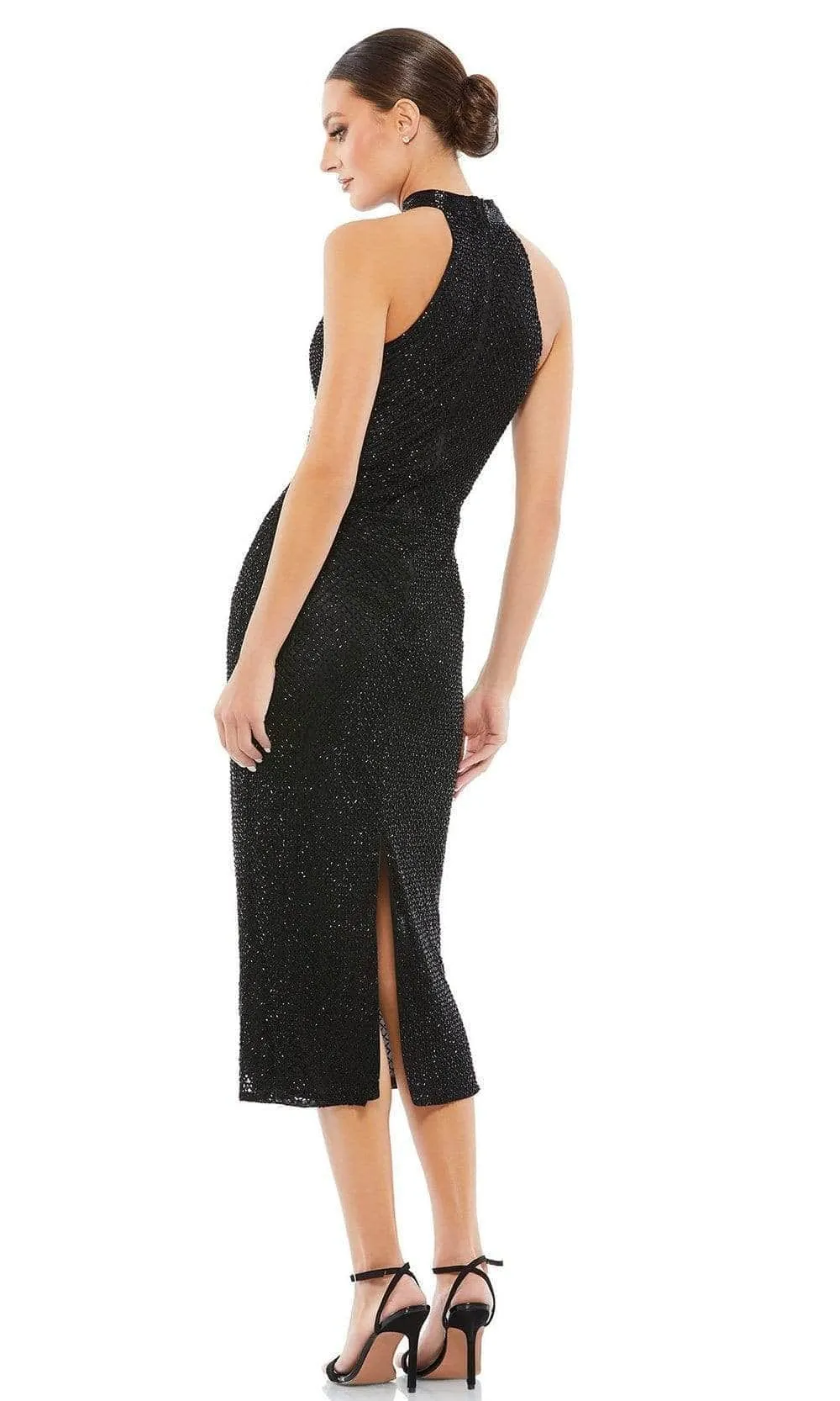 Mac Duggal Cocktail 70110D - Beaded Dress