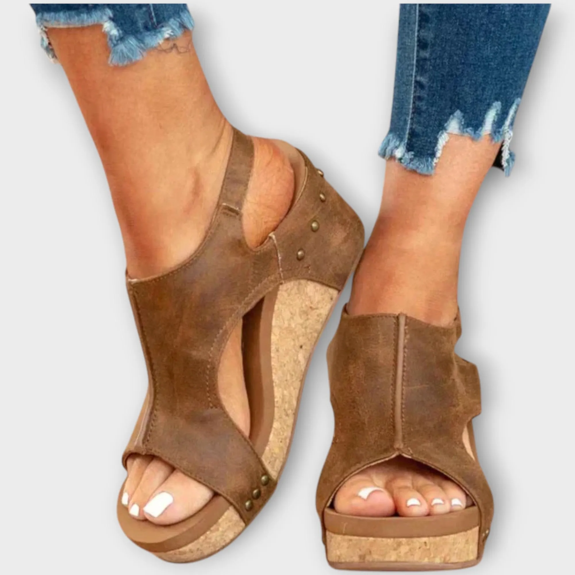 Madeline - Stylish Wedge Sandals