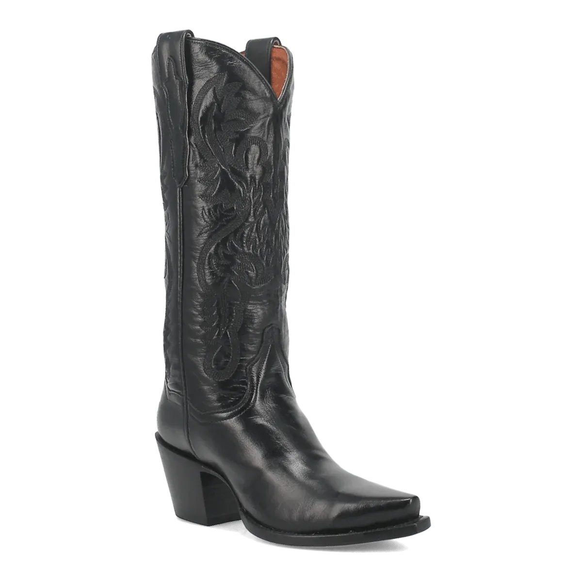Maria Black Leather Boot by Dan Post