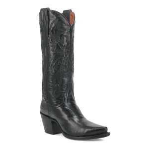 Maria Black Leather Boot by Dan Post