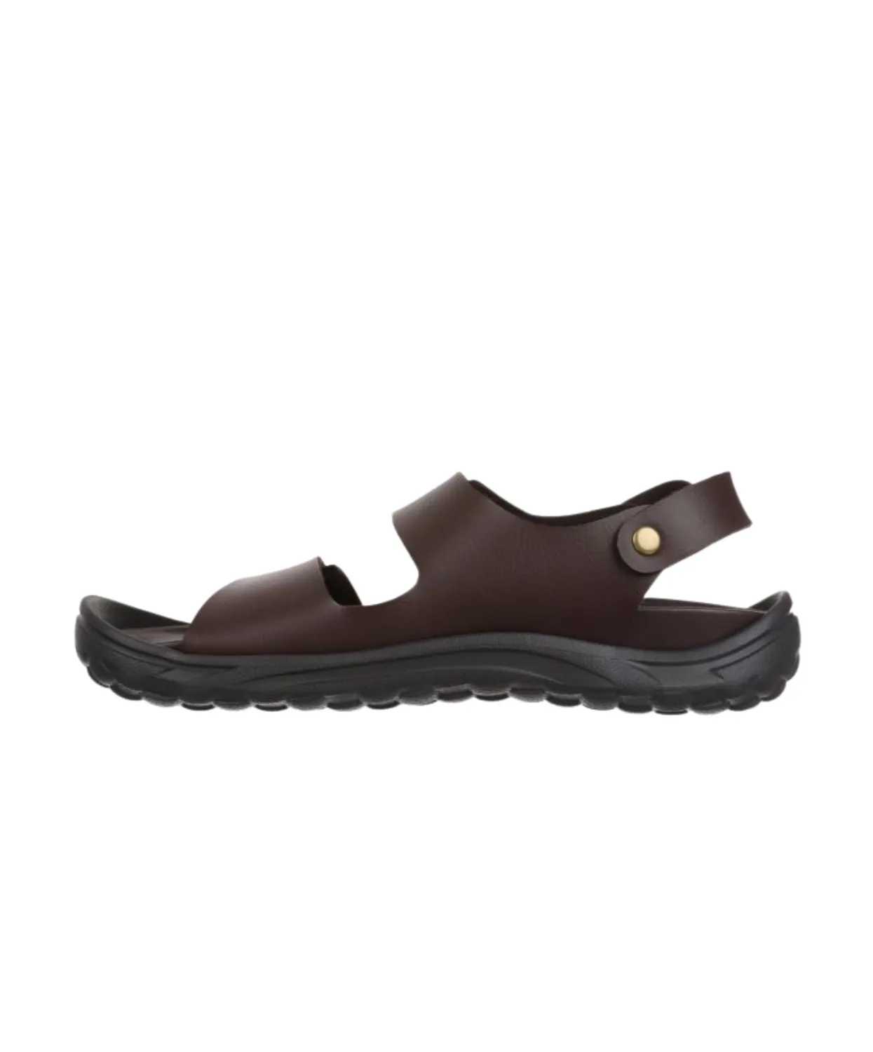 MBT Nagano Dark Brown Mens Recovery Sandals