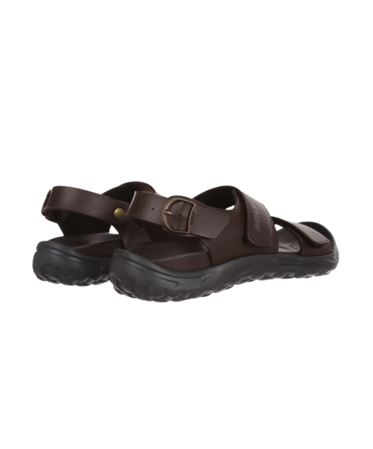 MBT Nagano Dark Brown Mens Recovery Sandals