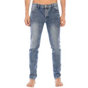 Men's Jeans Straight Pants Casual Skinny Long Mid Waisted Jeans