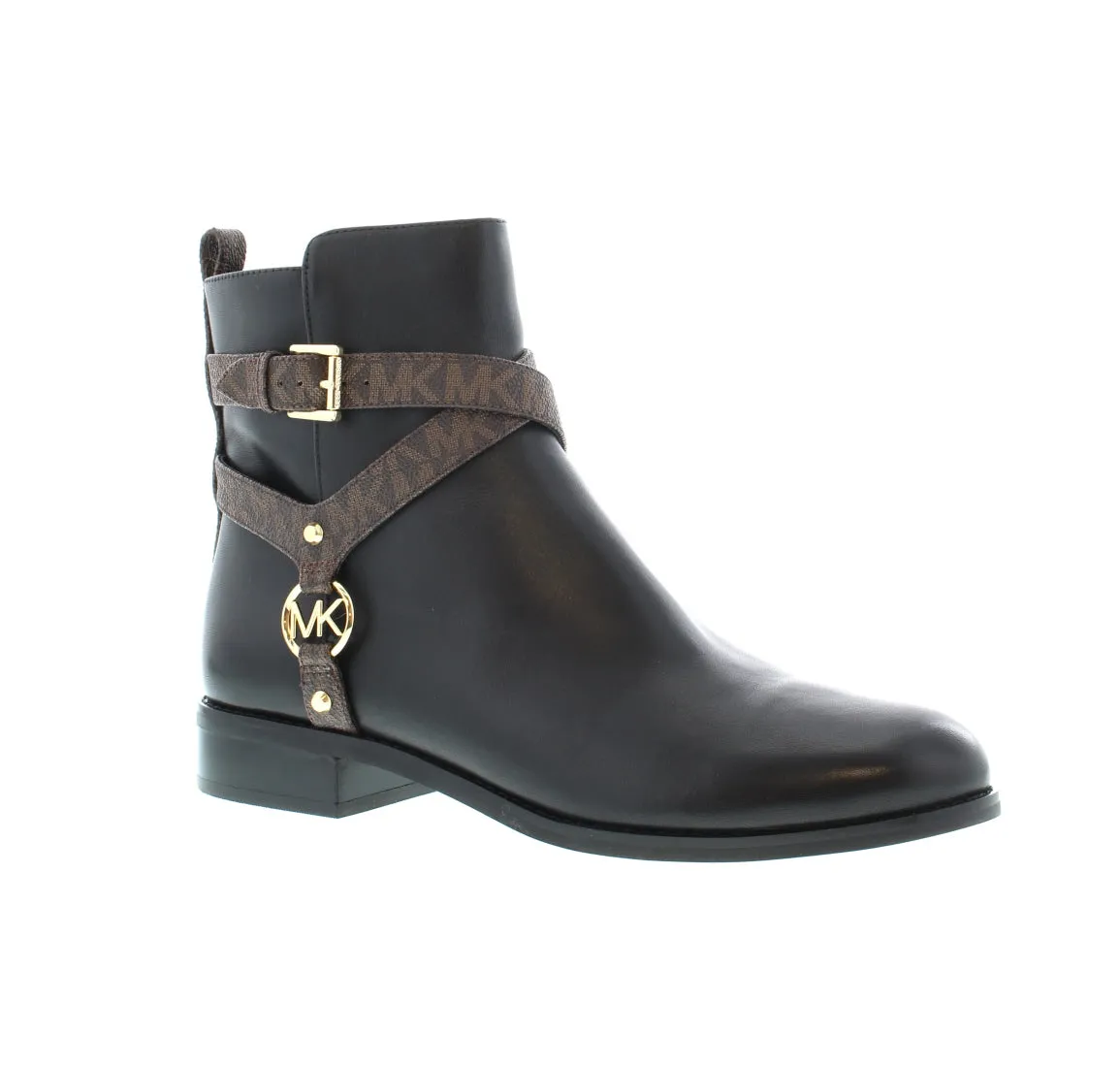 Michael Kors Preston Flat Bootie - Black Brown