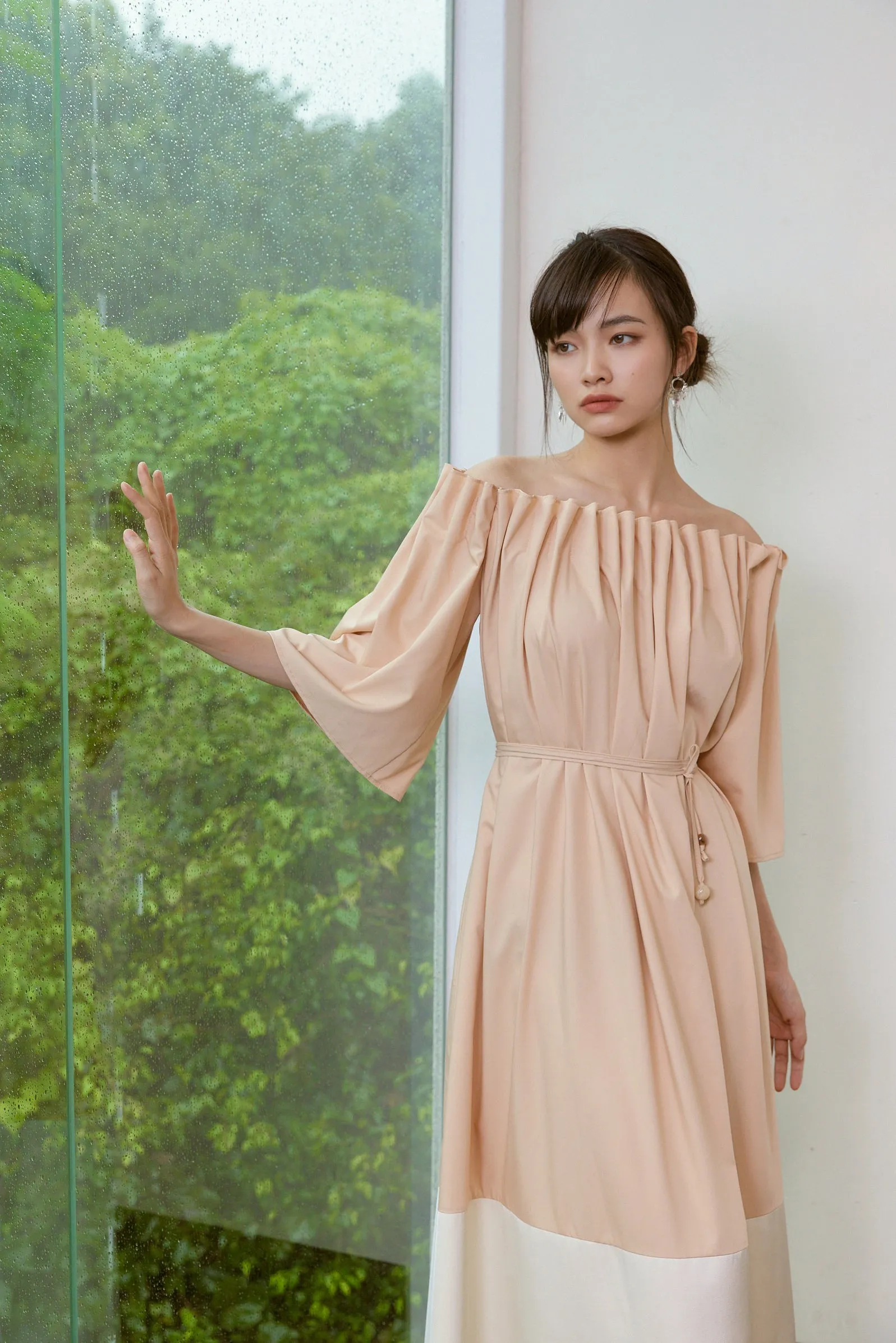Milk Tea Maxi Dress