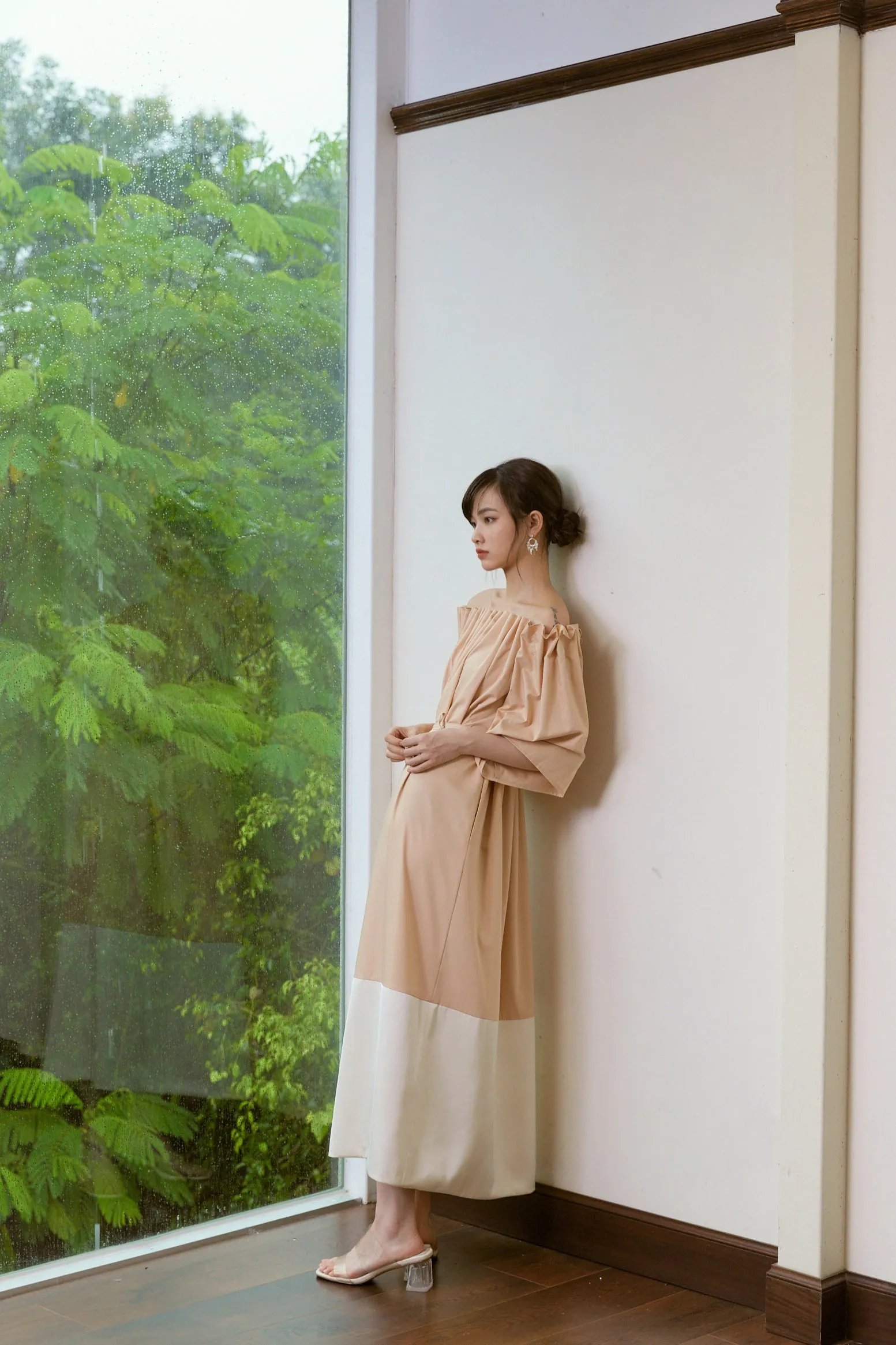 Milk Tea Maxi Dress