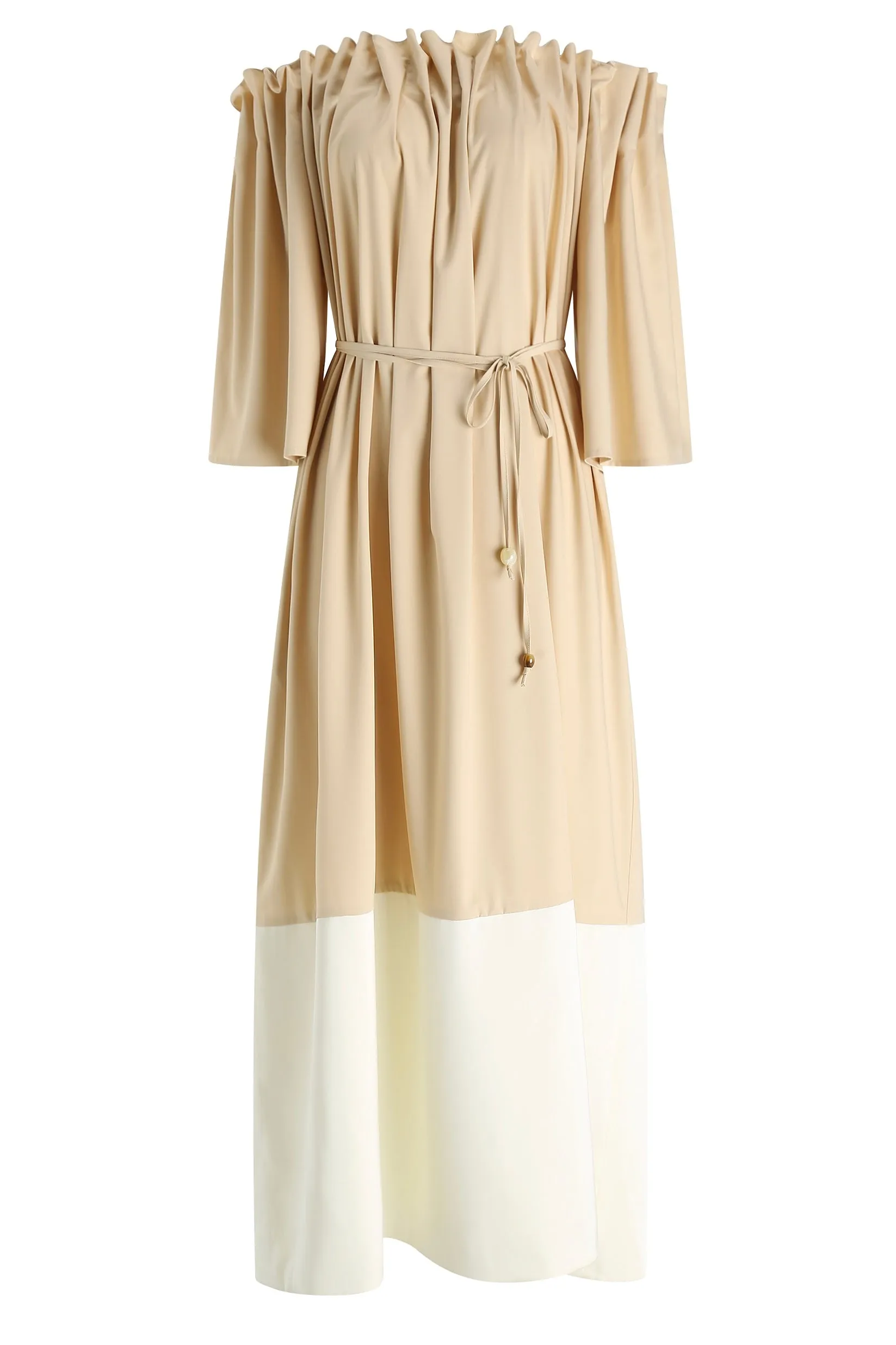 Milk Tea Maxi Dress