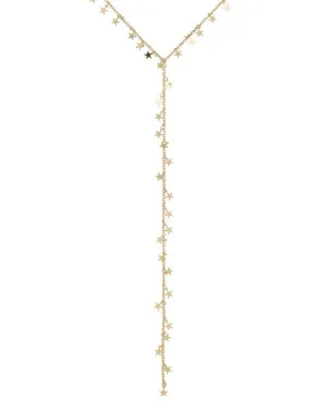 Mini Stars Lariat 14K
