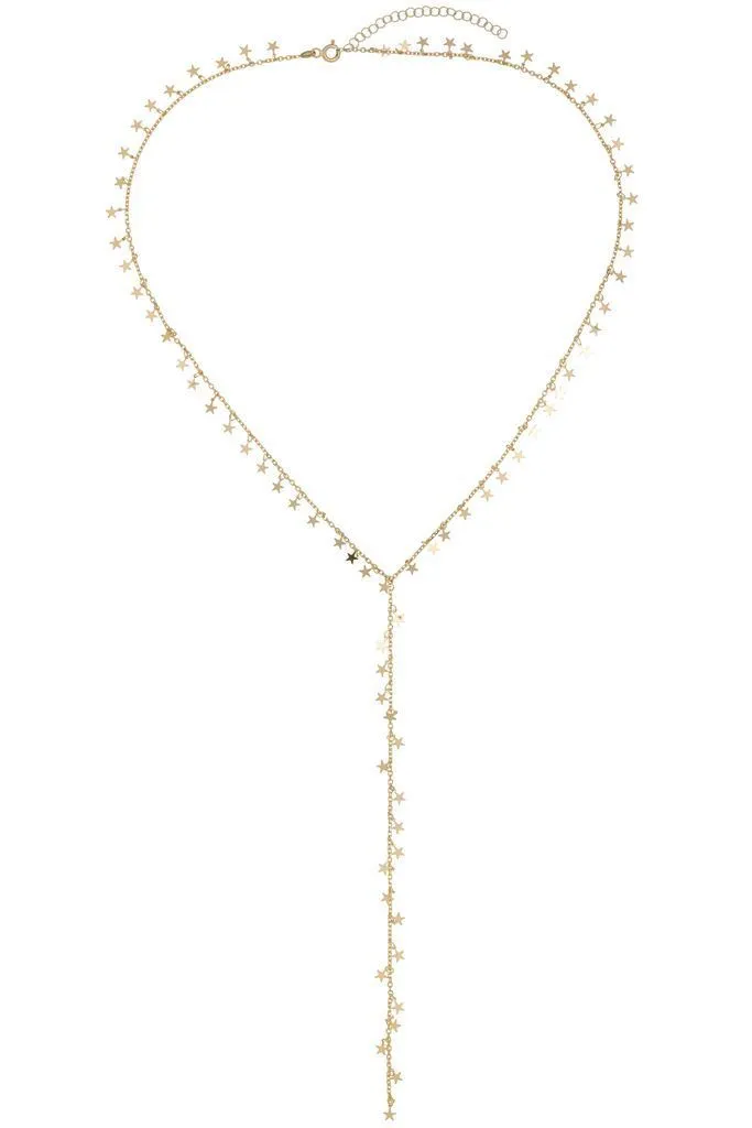 Mini Stars Lariat 14K