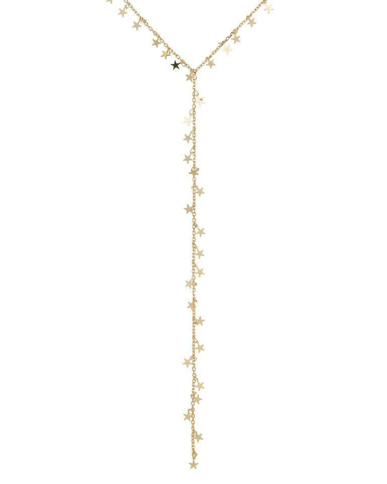 Mini Stars Lariat 14K