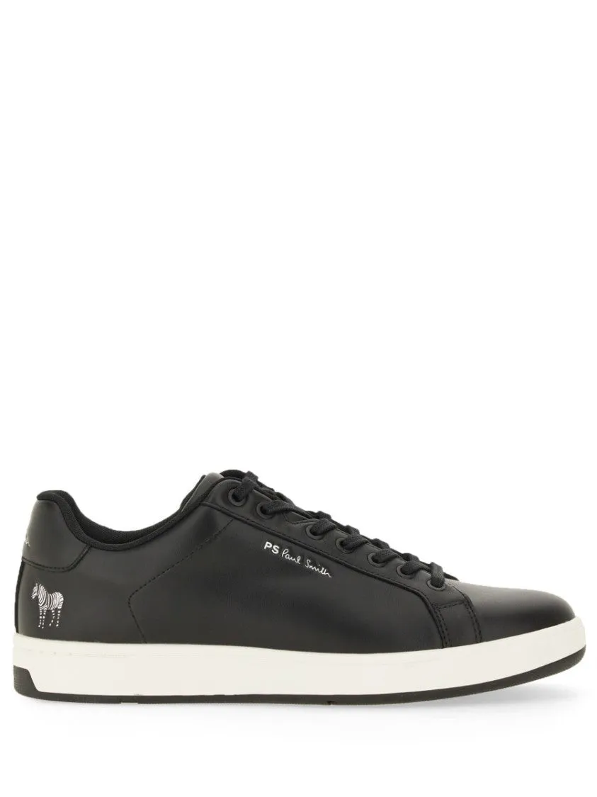 Modern Black Sneakers With Logo