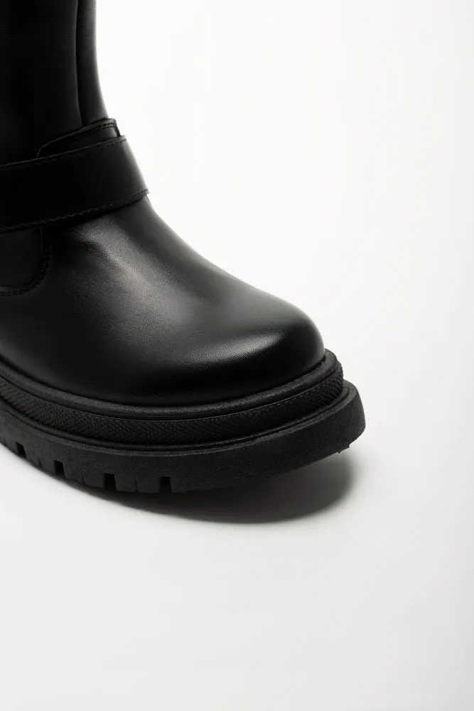 Motor Boots Black