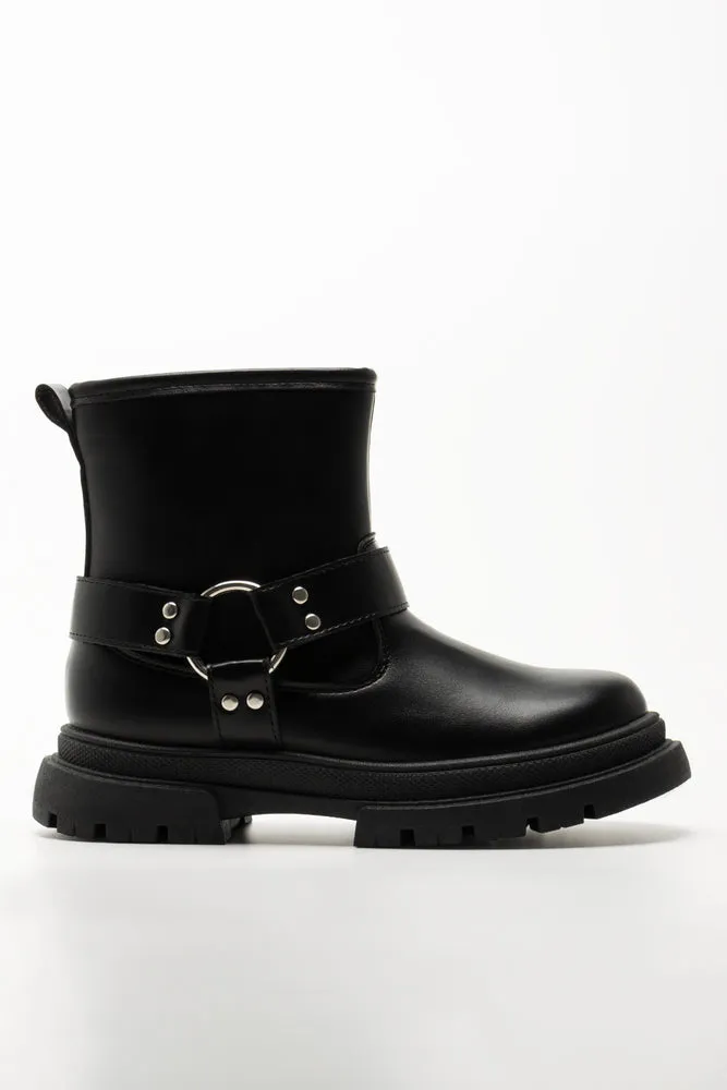 Motor Boots Black