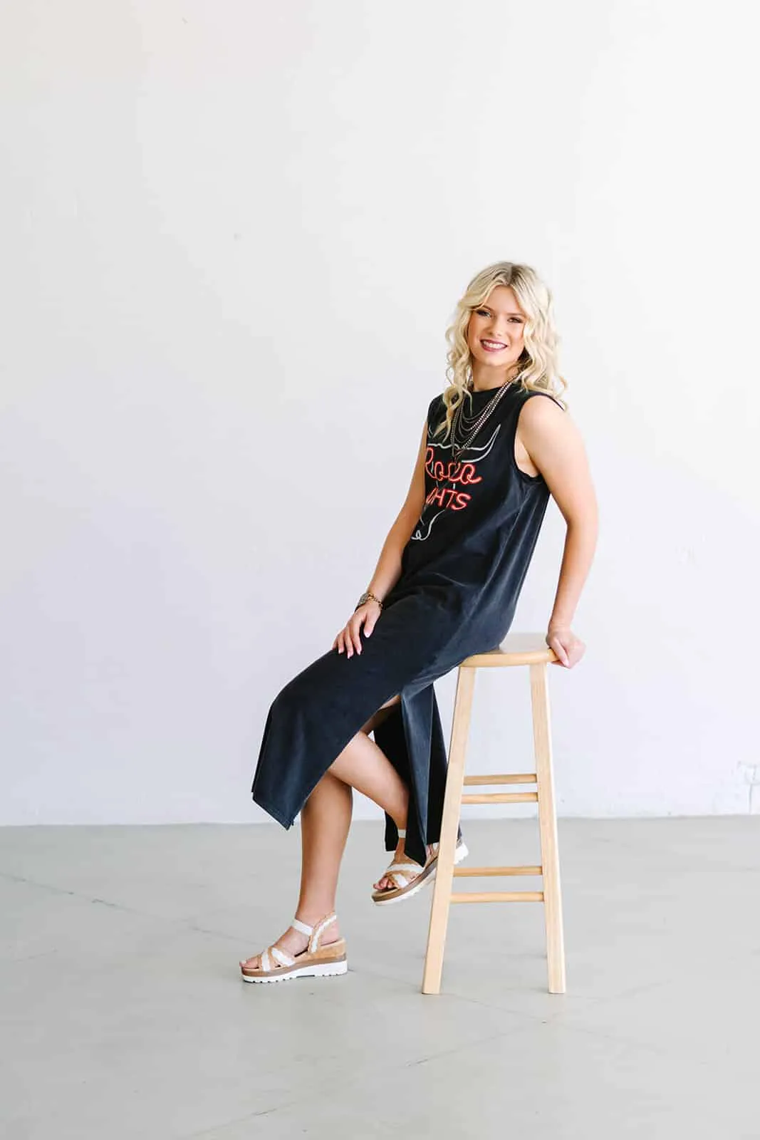 Muscle Tank Midi Dress