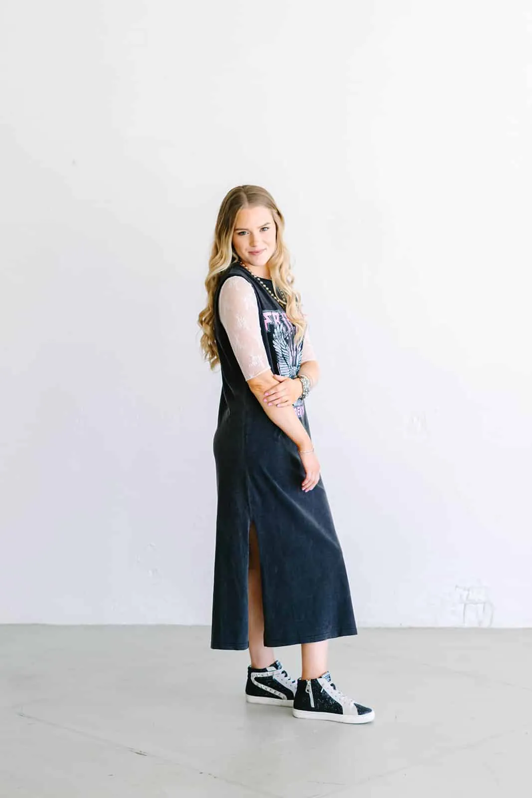 Muscle Tank Midi Dress