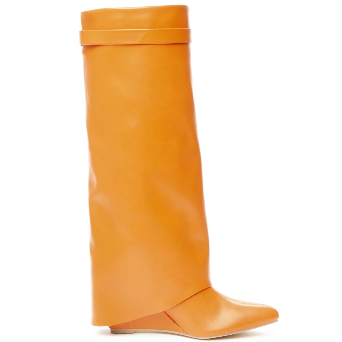 Mutto-1 Drape Knee High Boot