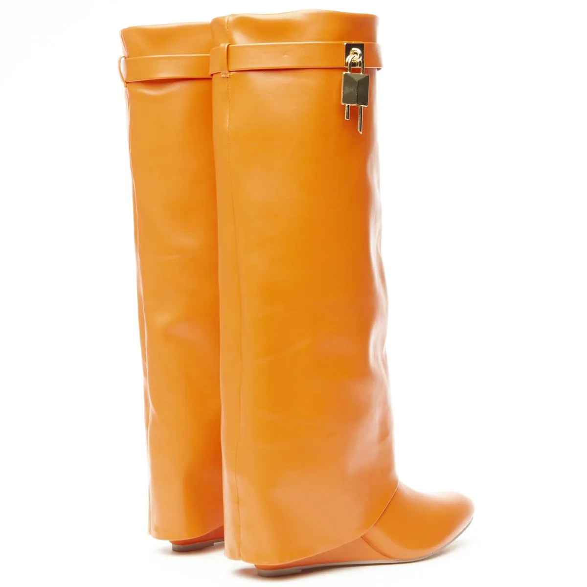 Mutto-1 Drape Knee High Boot
