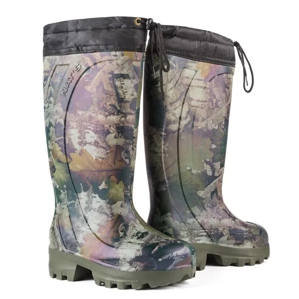 NAT'S Compass Boots Men Camo Graphic - Ultra Light & Removable Liner