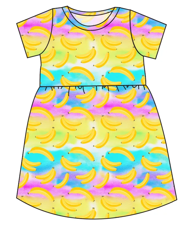 Neon Bananas Play Dress