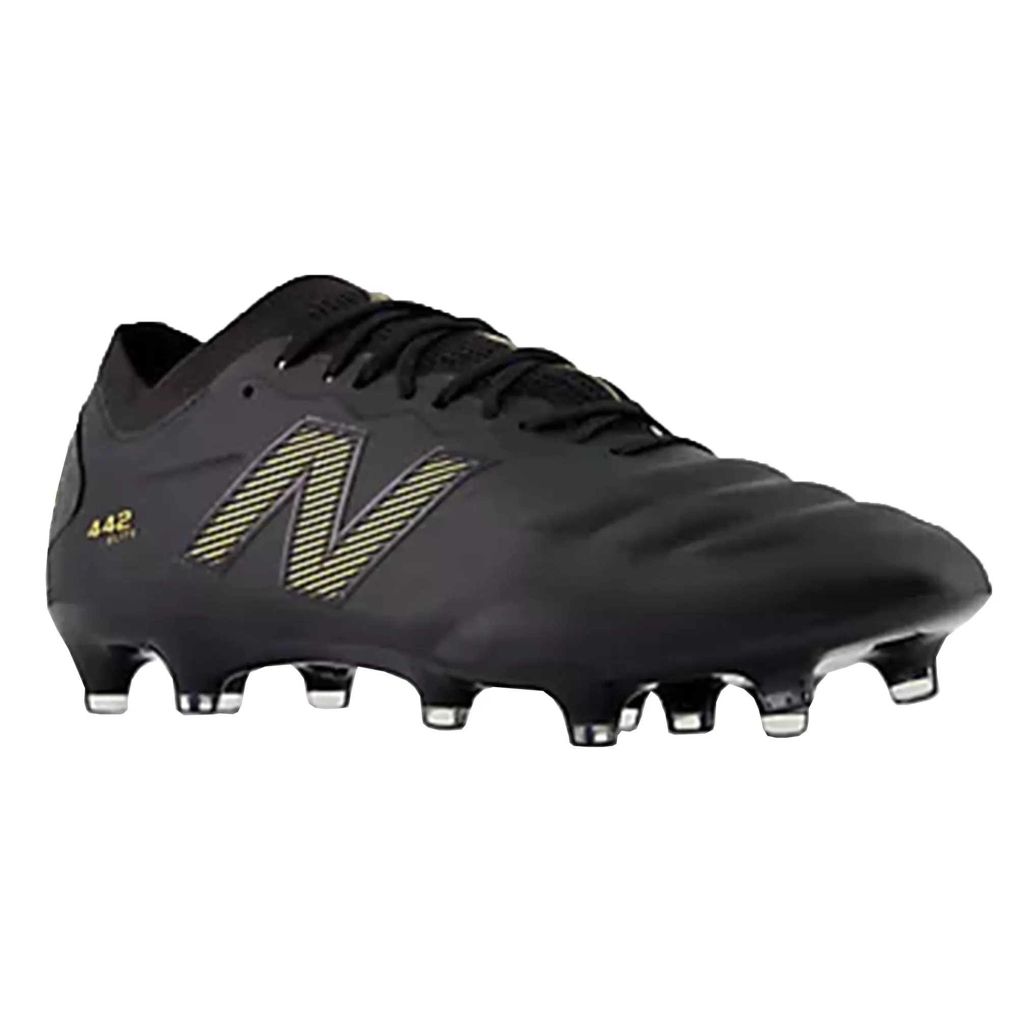 New Balance 442 v2 Elite FG - Black/Metallic Gold