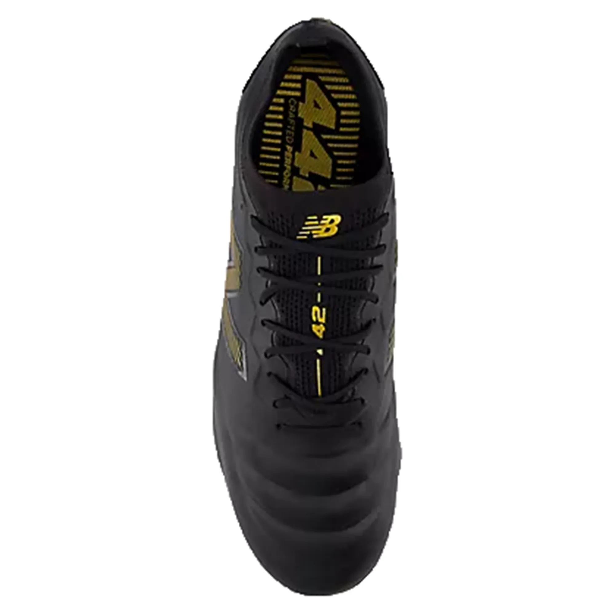 New Balance 442 v2 Elite FG - Black/Metallic Gold