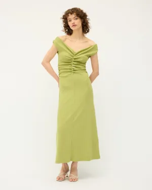 Niveah Dress | Avocado Rib