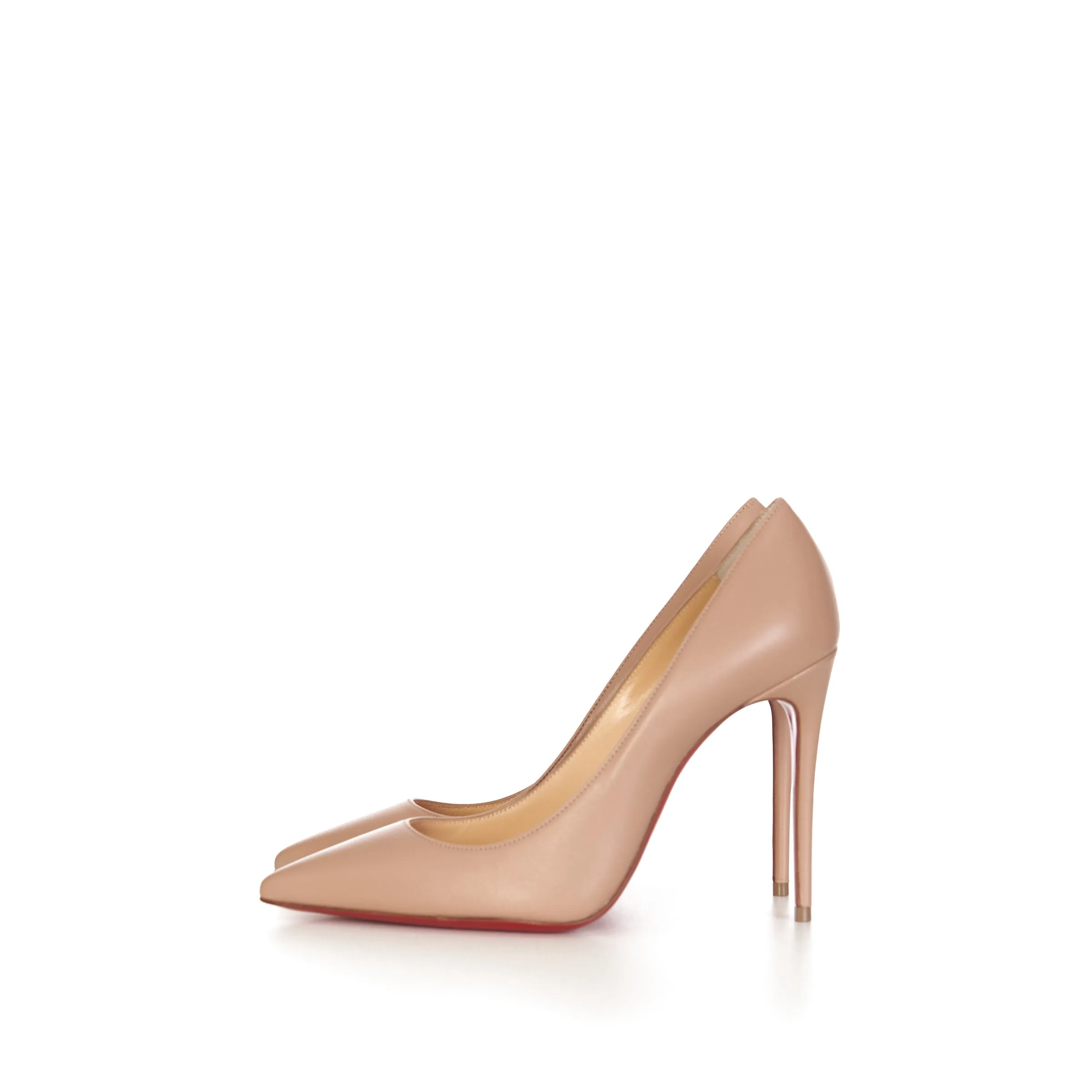 Nude Nappa Kate 100 Pumps