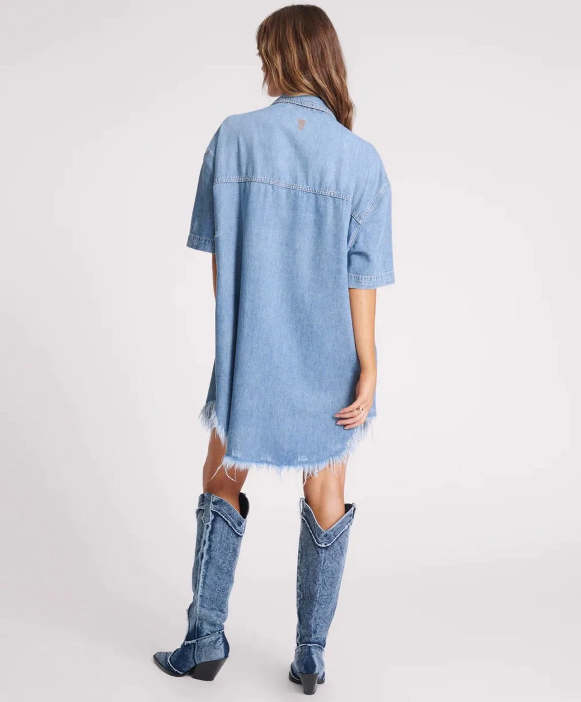 One Teaspoon - Cobaine Paris Denim Dress