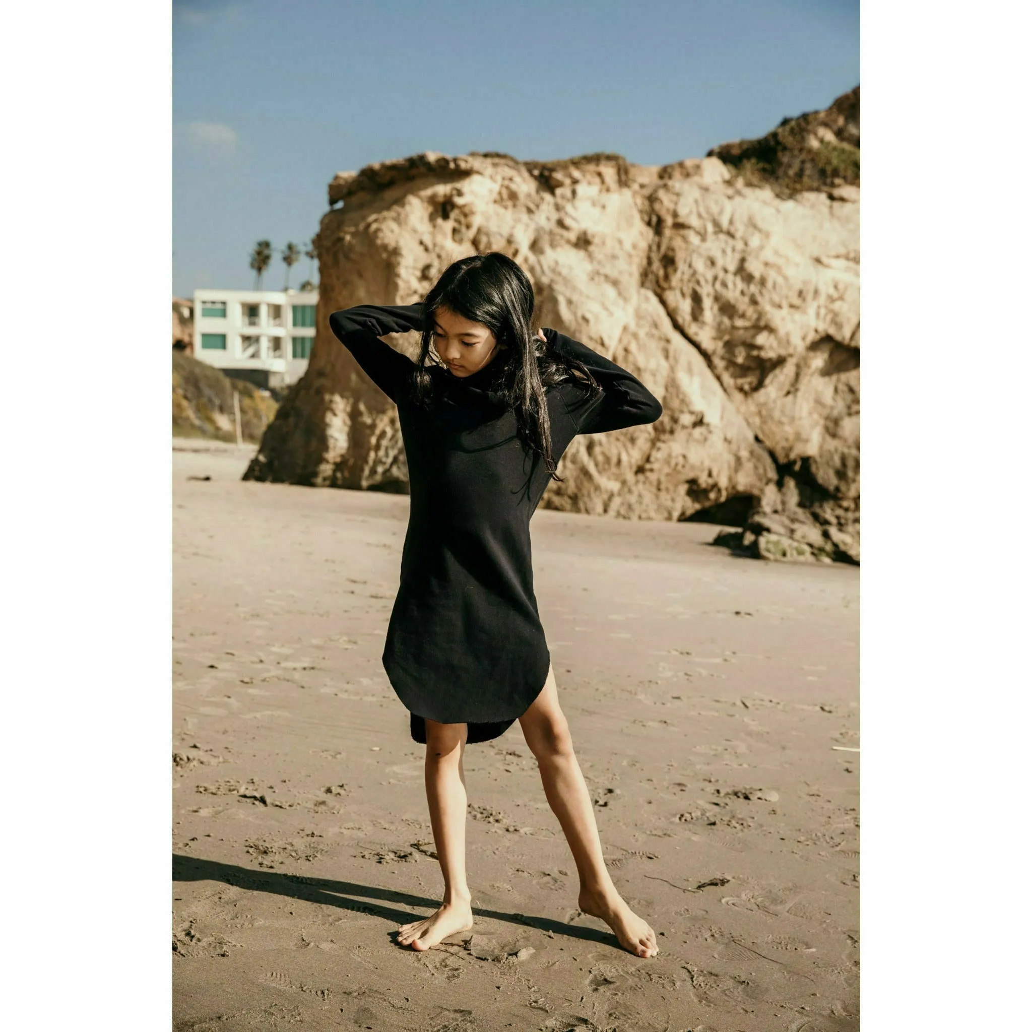 Organic Luna  Hoodie Dress