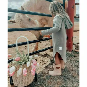 Organic Luna  Hoodie Dress