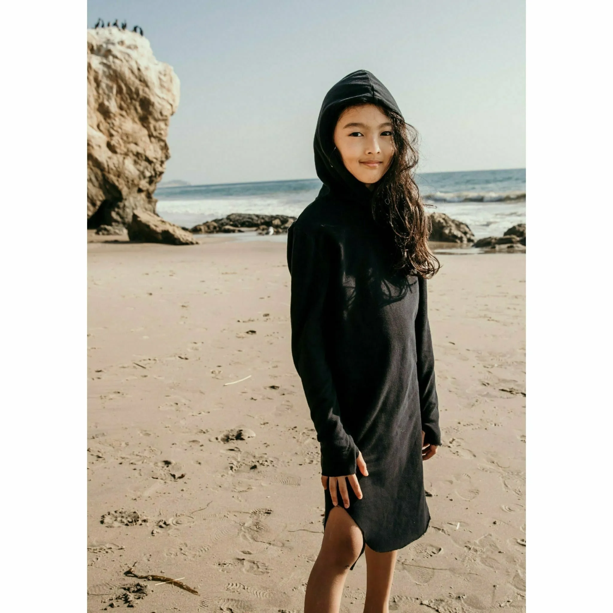 Organic Luna  Hoodie Dress