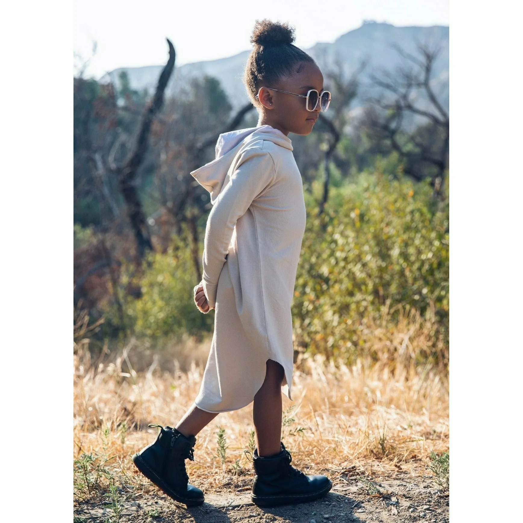 Organic Luna  Hoodie Dress