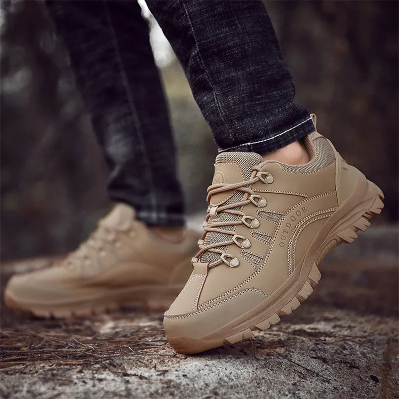 Outdoor Thick Sole Waterproof Durable Men's Sneakers