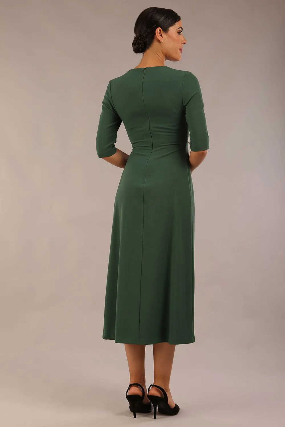 Padstow Midi A-line Dress