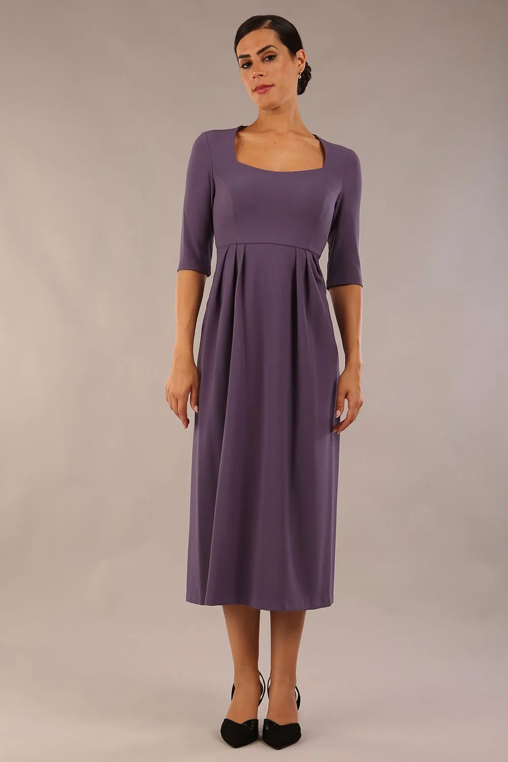 Padstow Midi A-line Dress