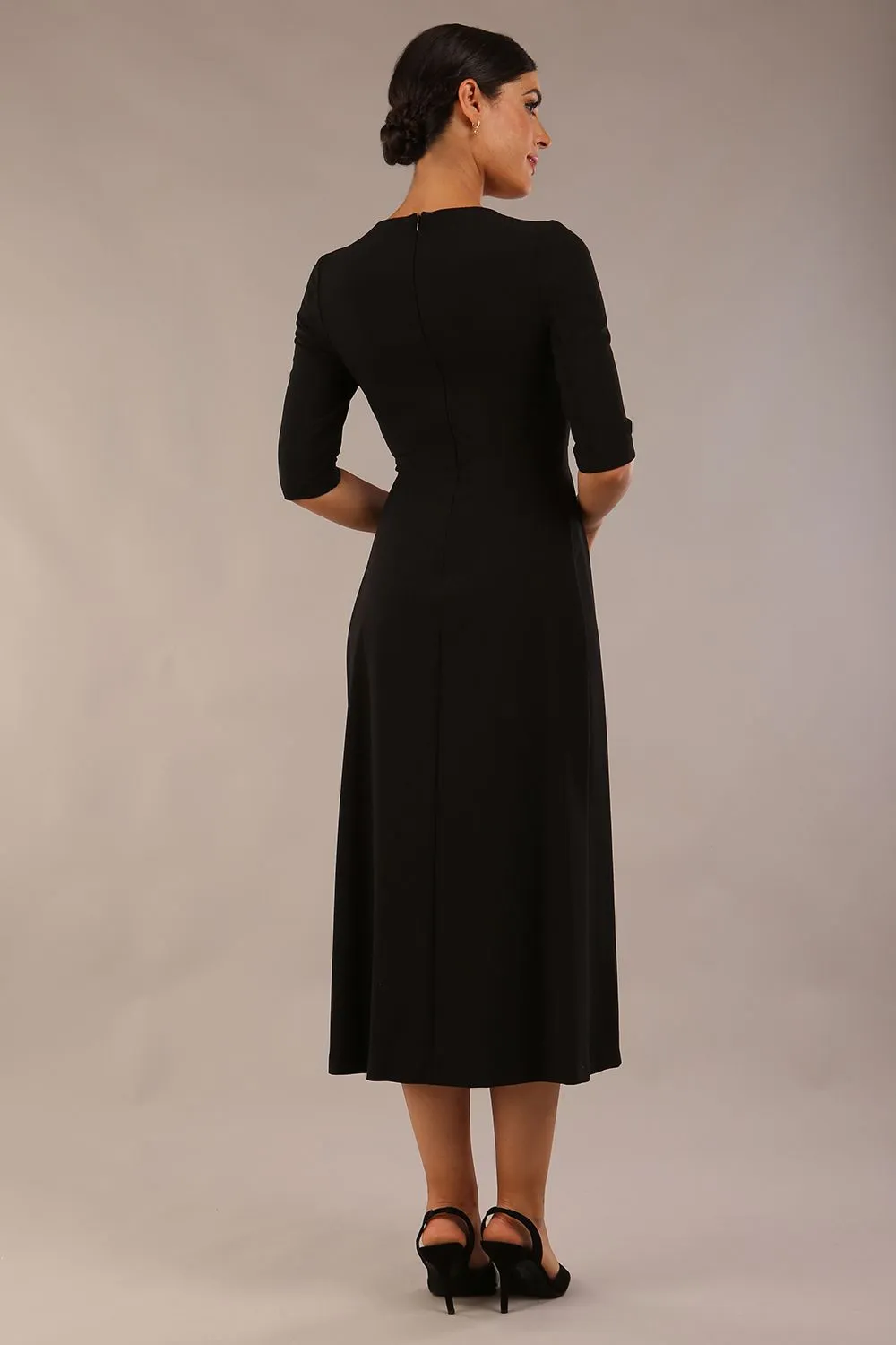 Padstow Midi A-line Dress
