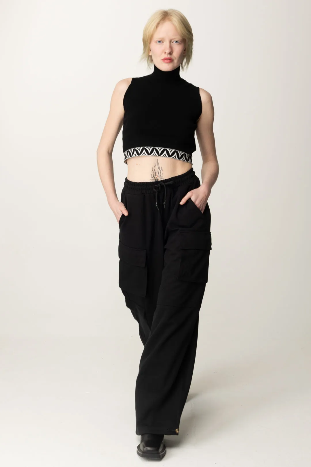 Pantaloni Cargo Relaxed Fit