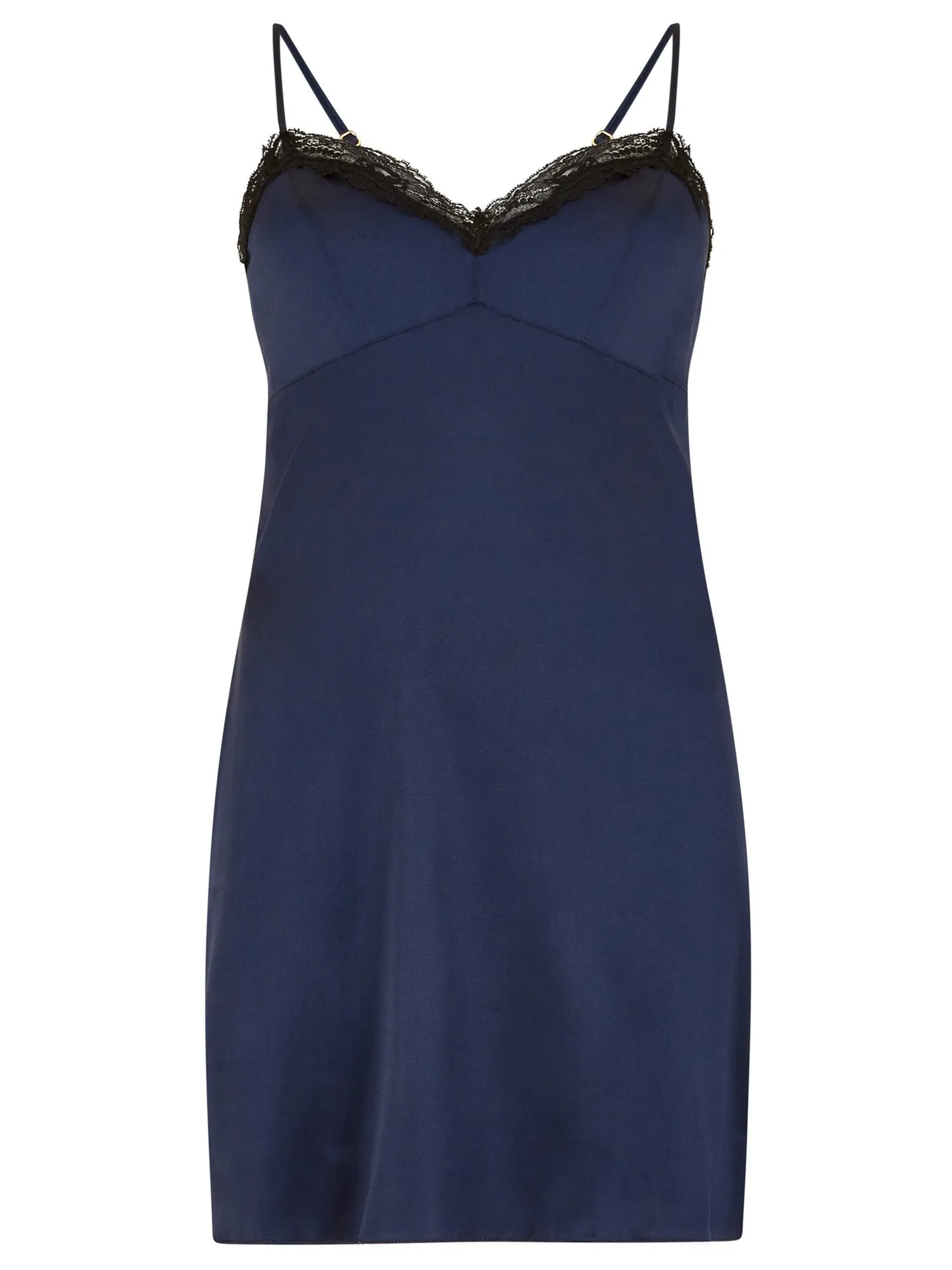 Parasol Rose Sophia Silk Slip Chemise