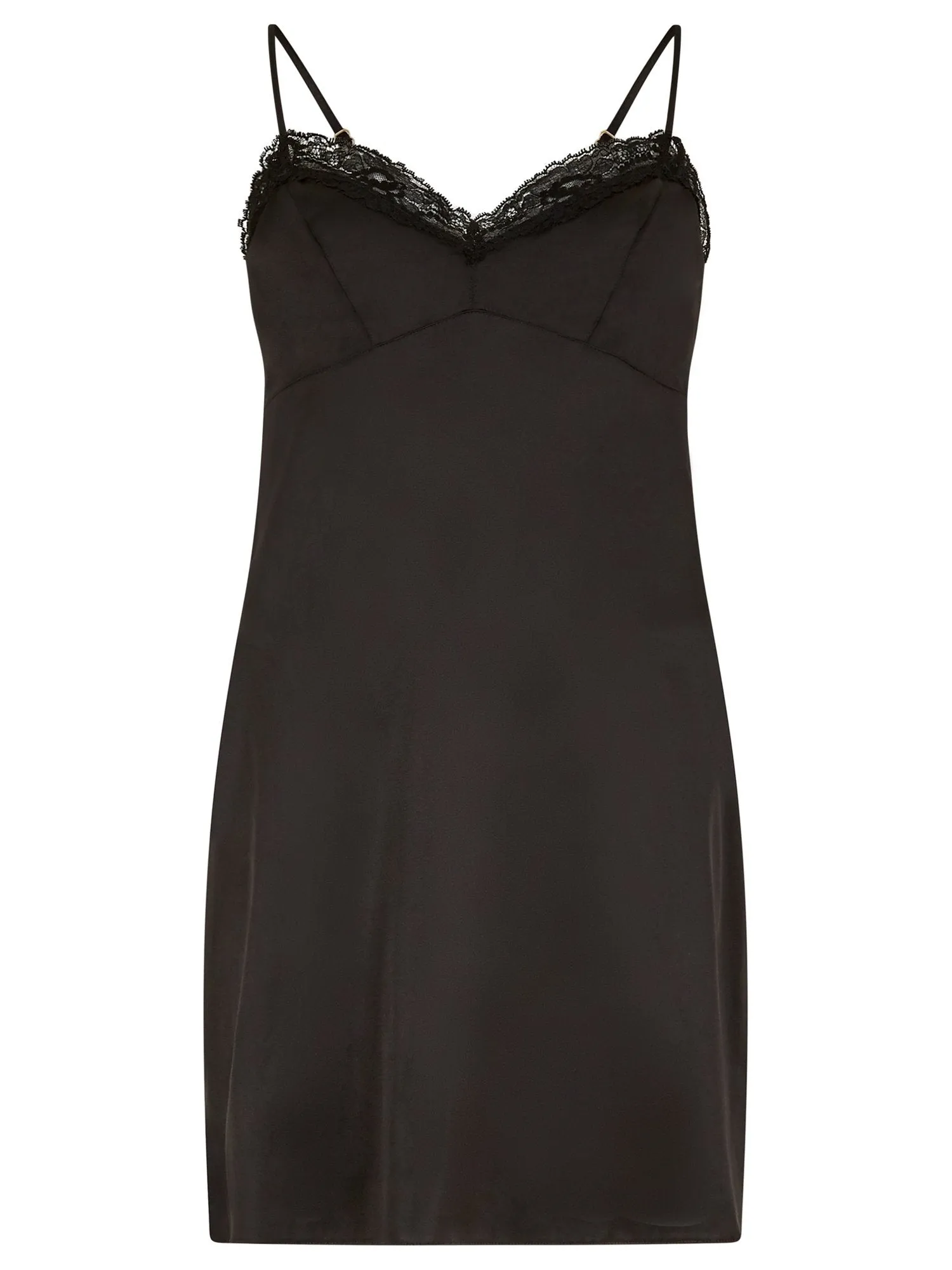Parasol Rose Sophia Silk Slip Chemise