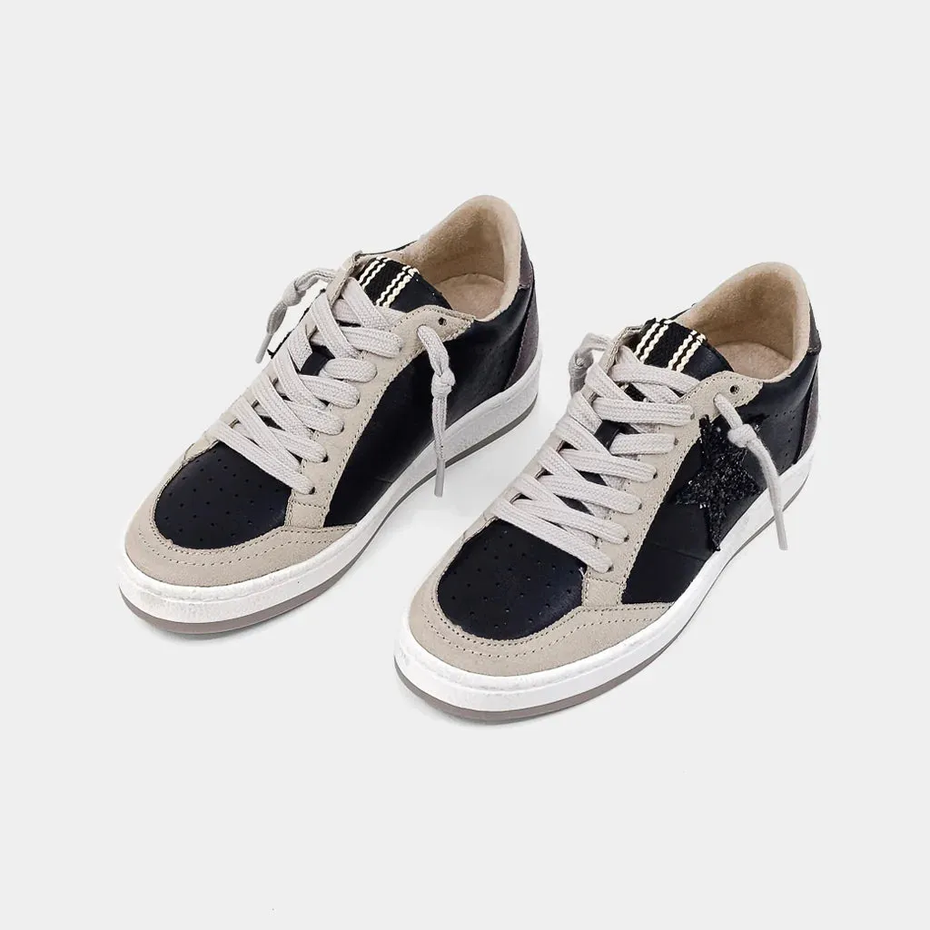 PAZ BLACK KIDS SNEAKER