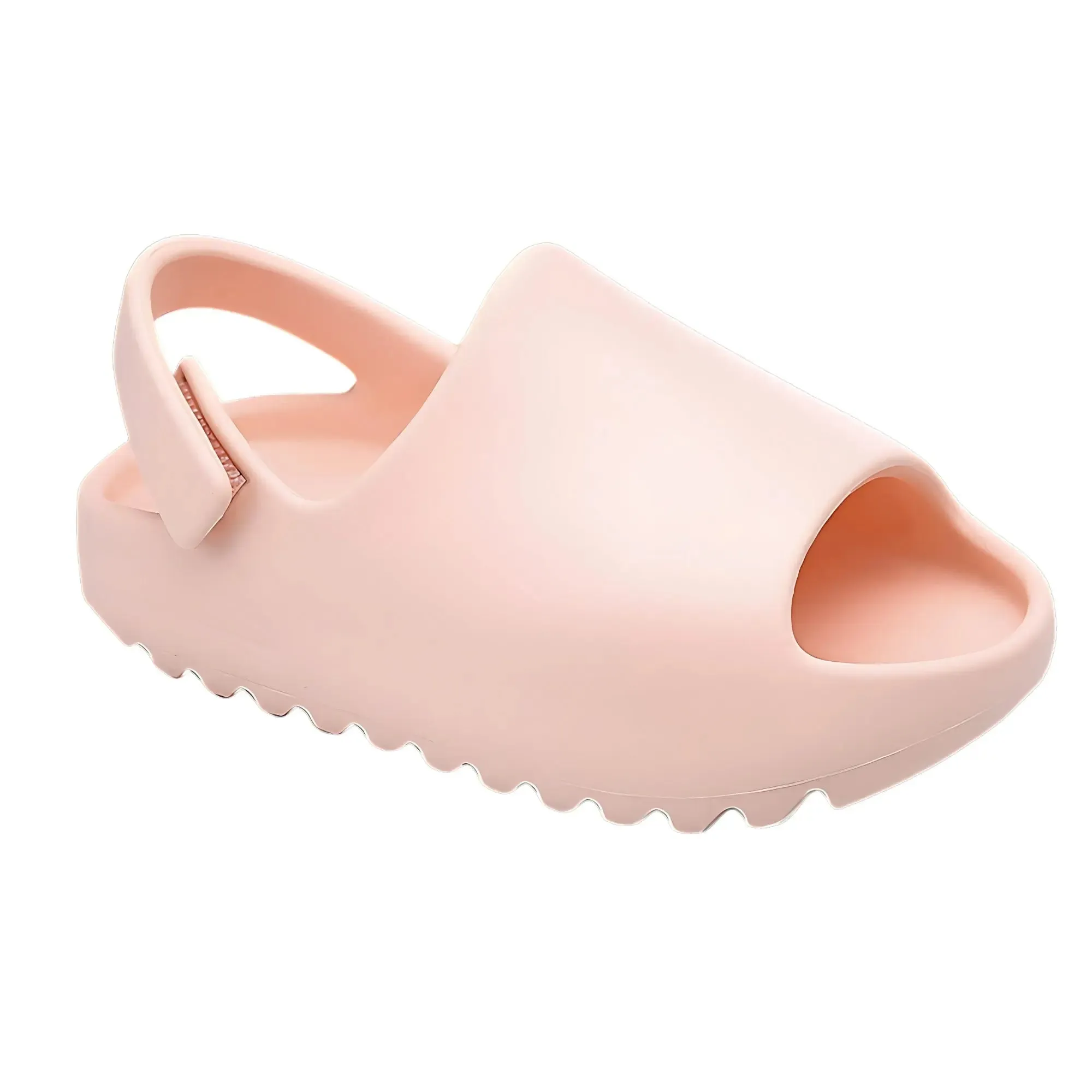 Pink Strap-Back Girls' Sandals – Stylish & Supportive