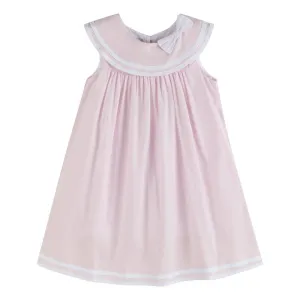 Pink Swing Dress with Bow