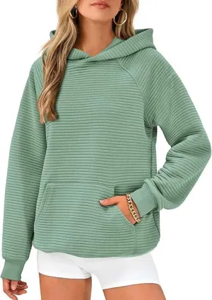 Pinnacle Ribbed Kangaroo Pocket Hoodie