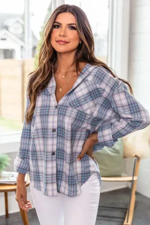 Plaid Perfection Long Sleeve Button-Up Shirt
