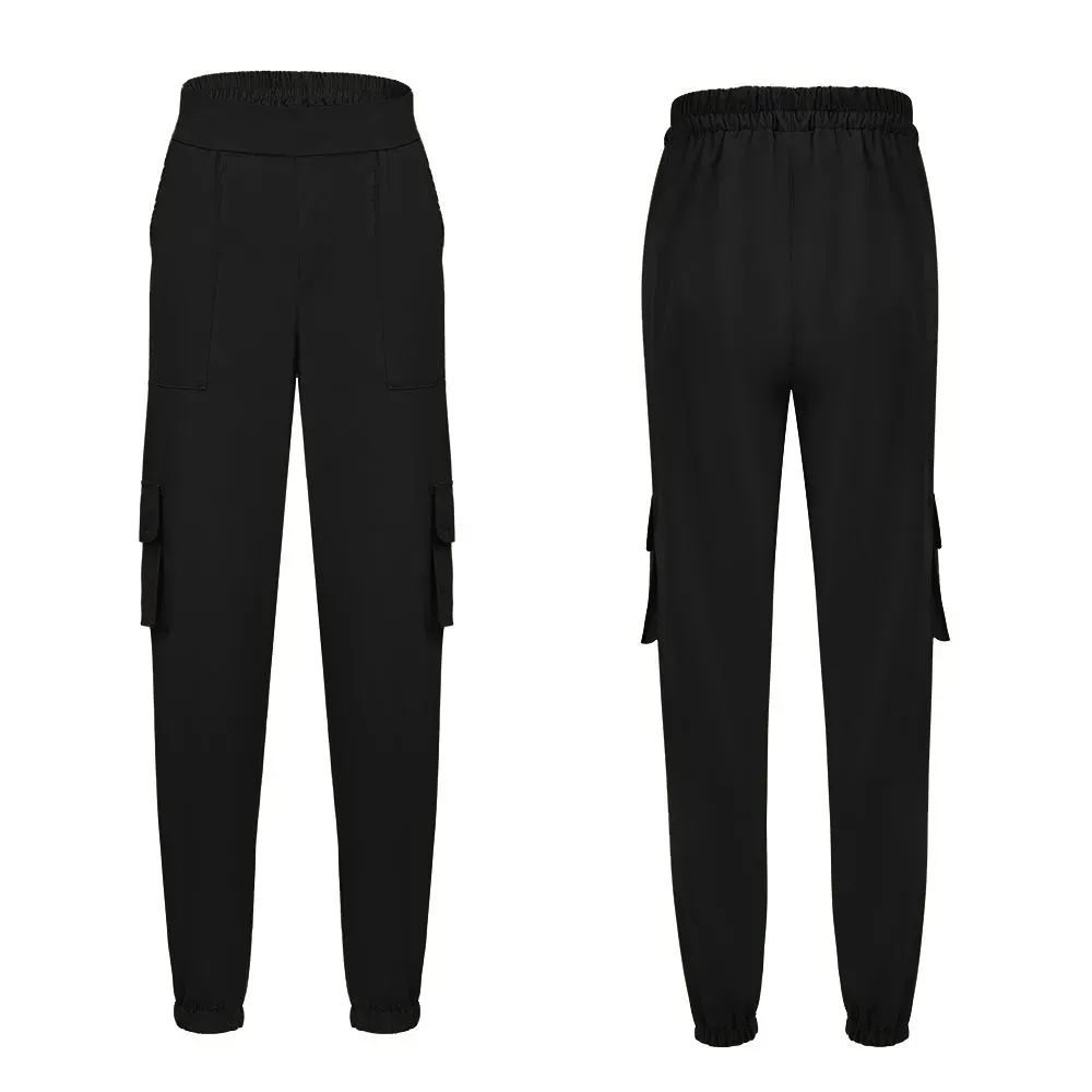 PoshPursuit High-Waist Cargo Jogger Pants
